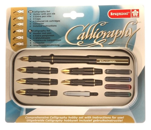 BRUYNZEEL SET DE CAL·LIGRAFIA 6 PLUMINS