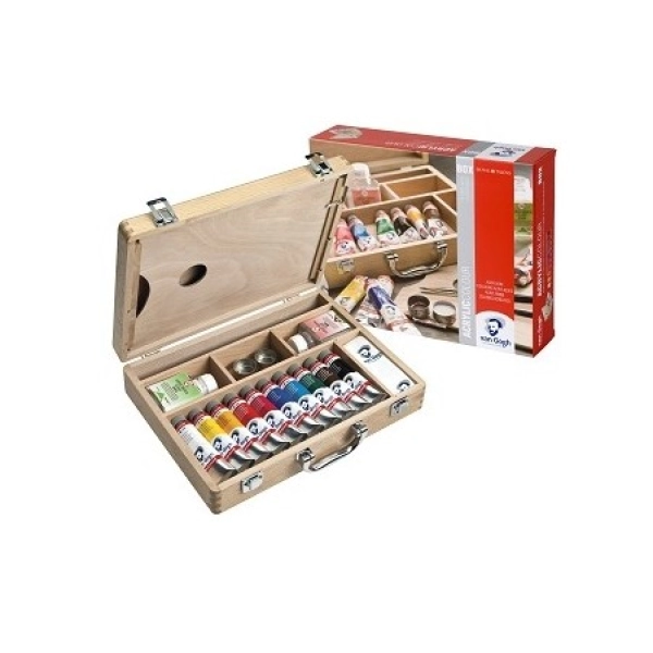 CAIXA ACRILIC VAN GOGH BASIK