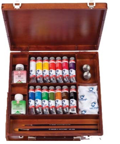 CAIXA ACRILIC VAN GOGH 14tubs