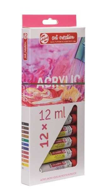 SET ACRILIC ARTCREATION 12 TUBS