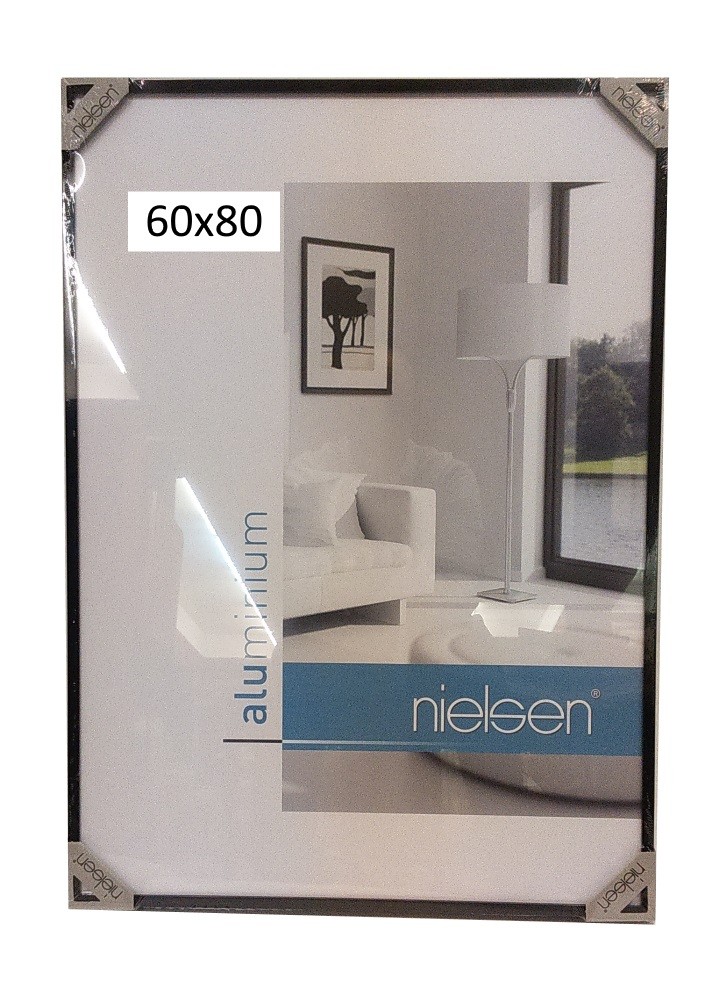 MARC ALUMINI NEGRE 60x80
