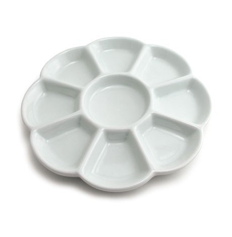PALETA DE PORCELANA RODONA 19 CMS.