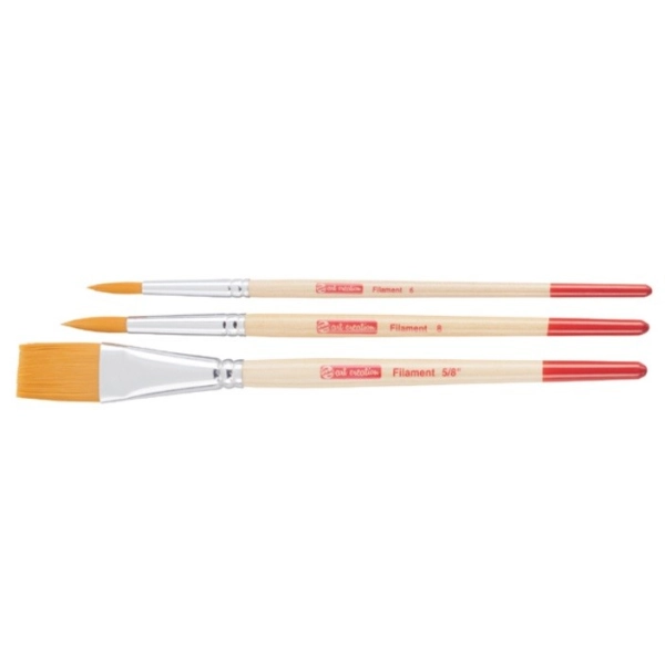 SET 3 PINZELLS ARTCREATION CURTS TORAI