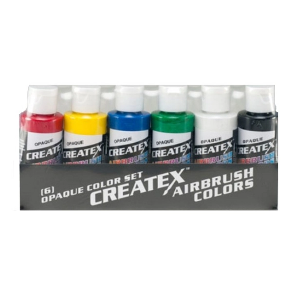 CREATEX-SET 6 COLORS  60ML