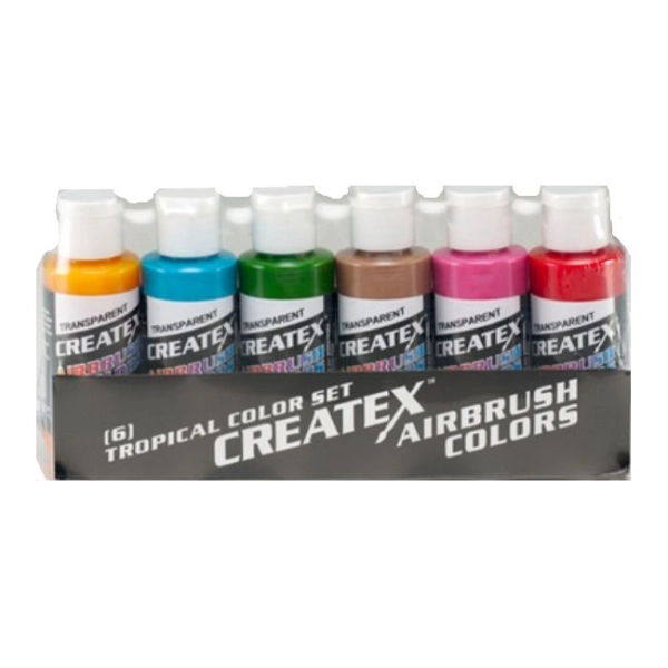 CREATEX-SET 6 COLORS  60ML