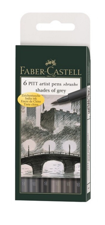 SET 6 ARTIST PENN BRUSH-GRISOS