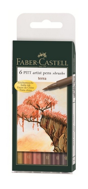SET 6 ARTIST PENN BRUSH-TERRES