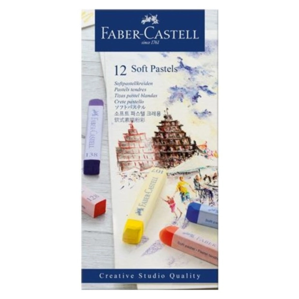 CREATIVE FABER-CASTELL 12 PASTELLS