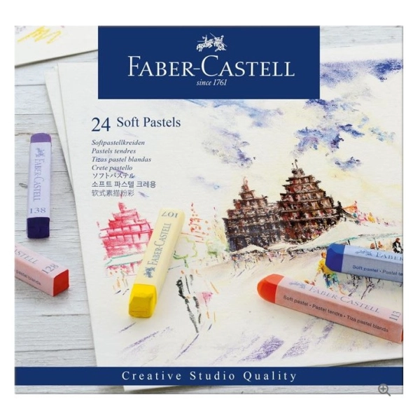 CREATIVE FABER-CASTELL 24 PASTELLS