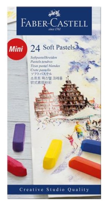 CREATIVE FABER-CASTELL 24 MITJOS PASTELLS
