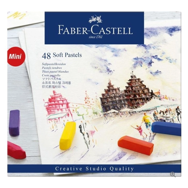 CREATIVE FABER-CASTELL 48 MITJOS PASTELLS
