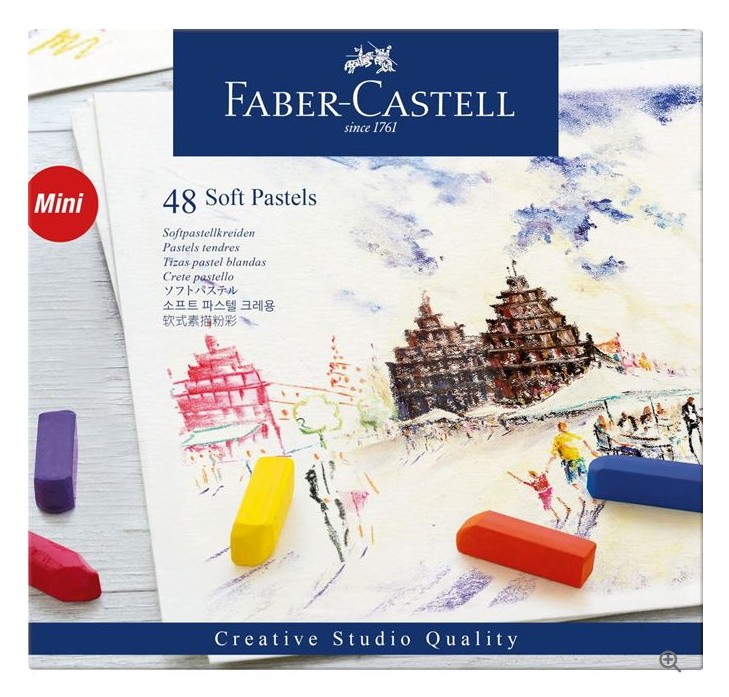 CREATIVE FABER-CASTELL 48 MITJOS PASTELLS