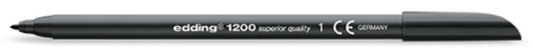 EDDING 1200 Nº1-NEGRE