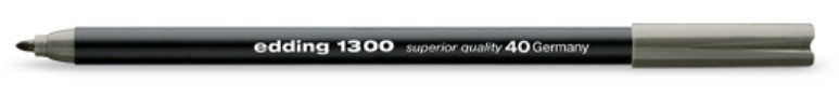 EDDING 1300 Nº40 - GRIS CASTANY
