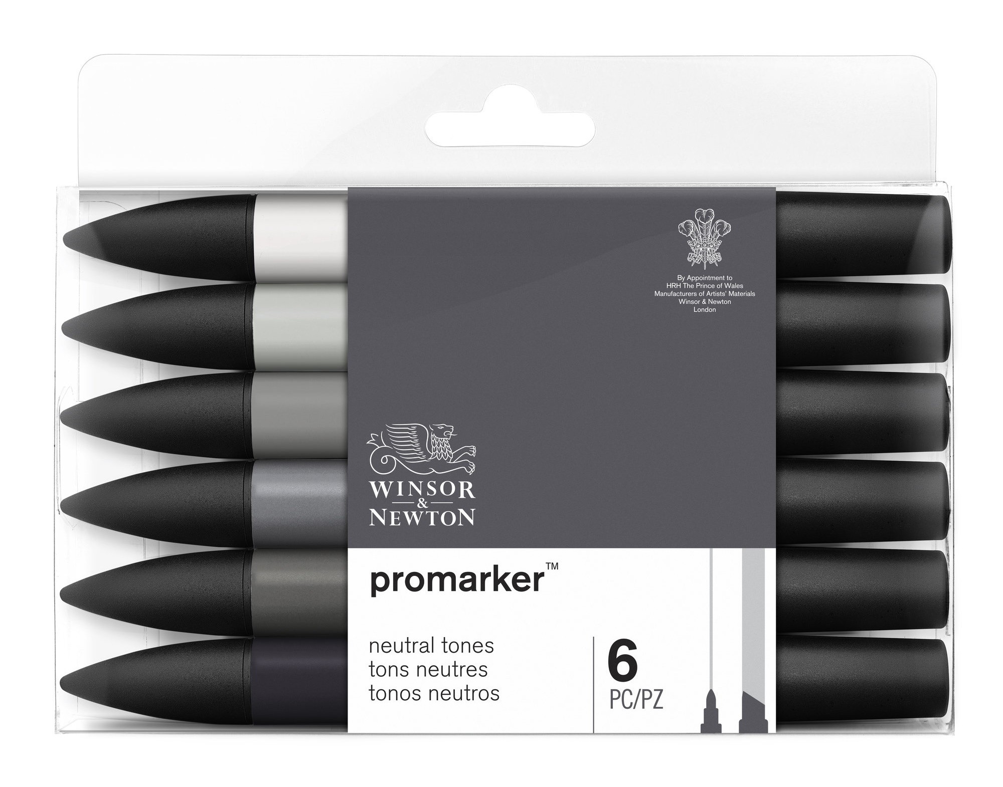 SET 6 PROMARKER TONS NEUTRALS