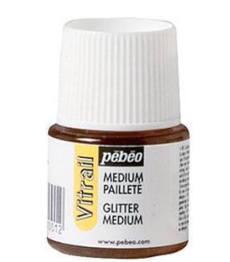 PEBEO VITRAIL 45ml-MEDIUM PURPURINA