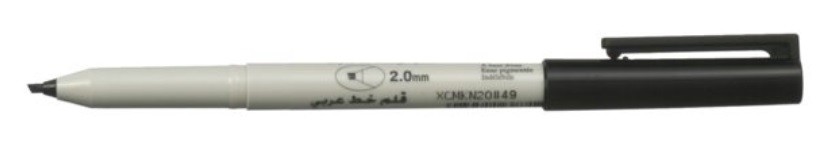 RETOLADOR CAL·LIGRÀFIC NEGRE 2mm