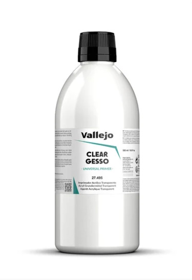 GESSO TRANSPARENT VALLEJO 500ml