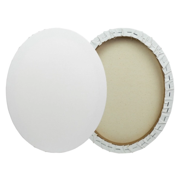 BASTIDOR OVALAT AMB TELA 40x30