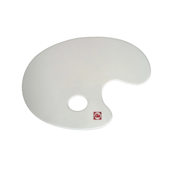 PALETA PLÀSTIC LLISA OVAL. 30x40