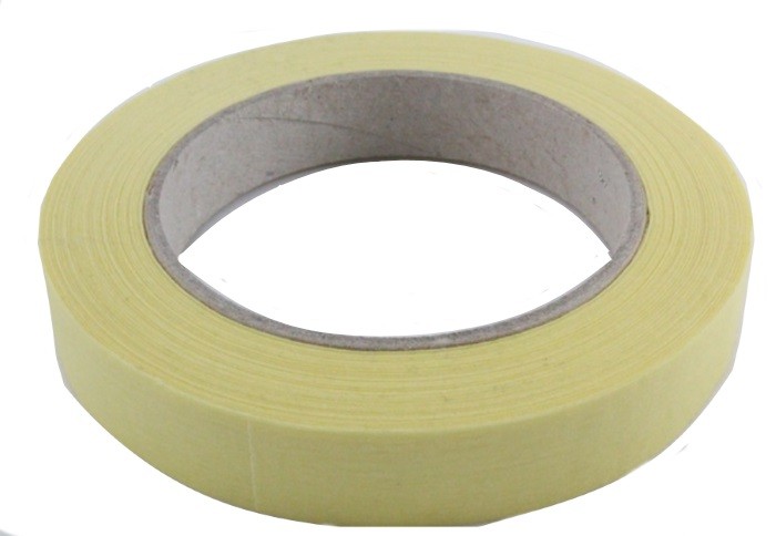 CINTA ADHESIVA CREPE 18mm x 50mts.