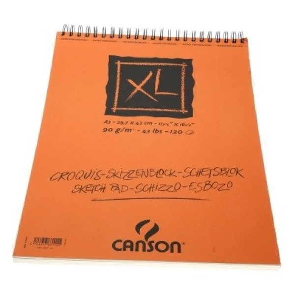 BLOC XL CROQUIS A4 90gr.120 FULLS