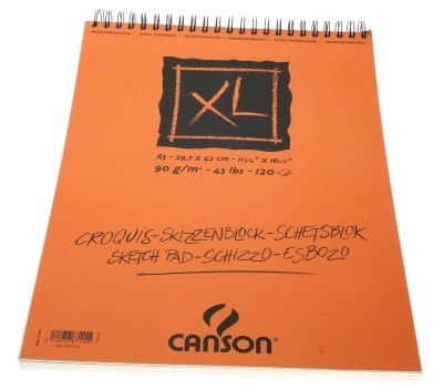 BLOC XL CROQUIS A4 90gr.120 FULLS