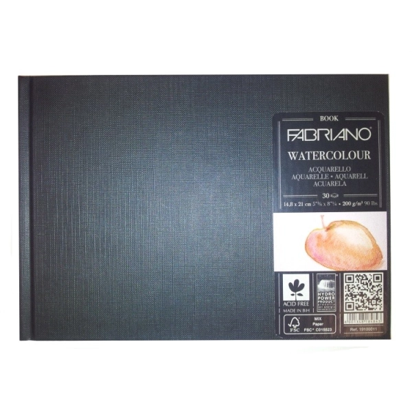 BLOC WATERCOLOUR 200g.A5 30 FULLS 