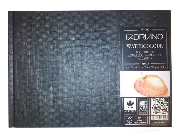BLOC WATERCOLOUR 200g.A5 30 FULLS 