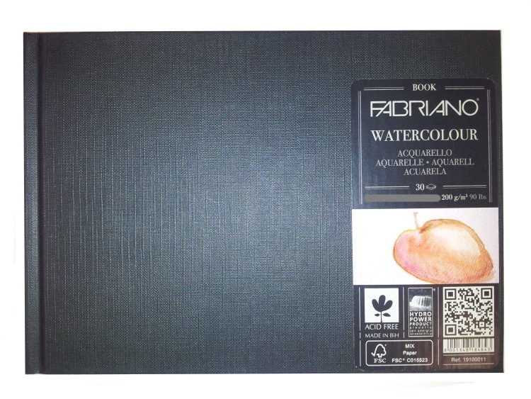 BLOC WATERCOLOUR 200g.A4 30 FULLS 