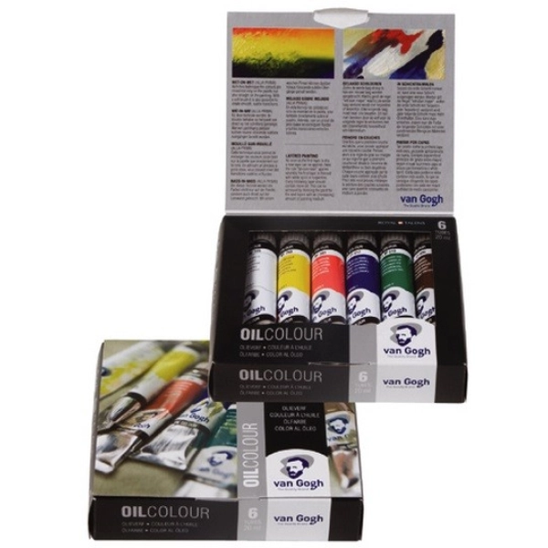 SET OLI 6 TUBS VAN GOGH