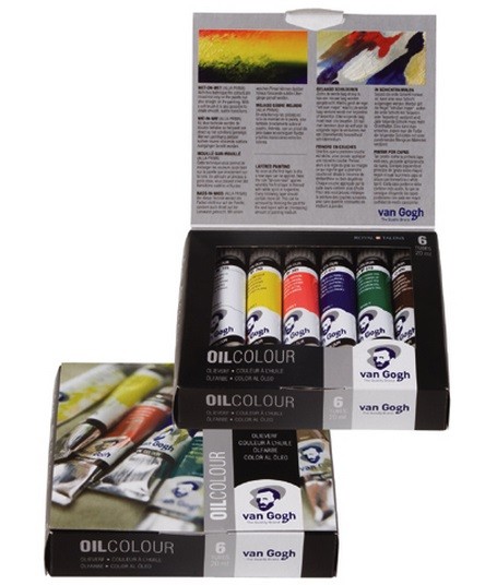 SET OLI 6 TUBS VAN GOGH