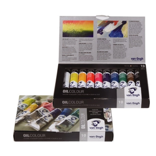 SET OLI 10 TUBS VAN GOGH