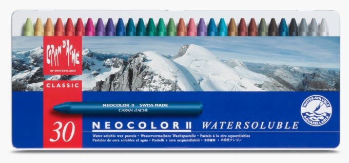 NEOCOLOR CARAN D'ACHE 30 COLORES