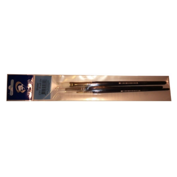 SET 3 PINZELLS VAN GOGH CURTS TORAI