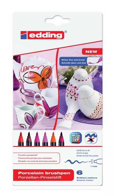 SET 6 EDDING 4200 CERAMIC CALIDS