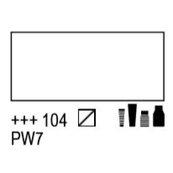 AMSTERDAM 20ml.-BLANC ZENC