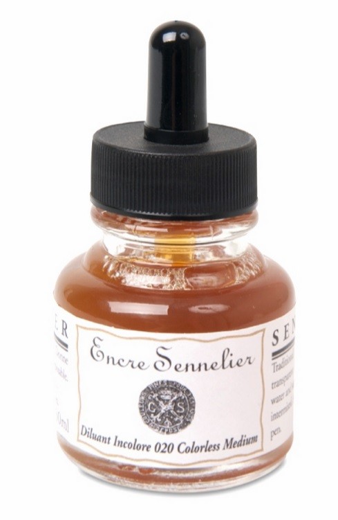 TINTA SENNELIER 30ml-DILUIENT INCOLOR