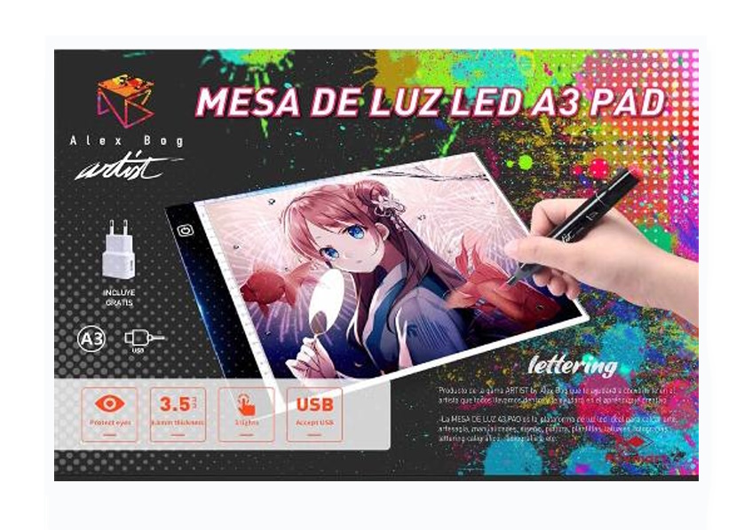 TAULA DE LLUM LED A3