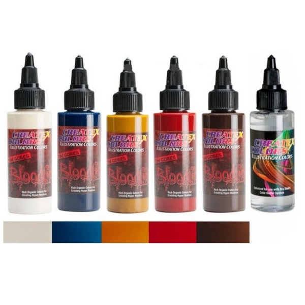 ILLUSTRATION-SET 5 COLORS BLOODLINE 60ML