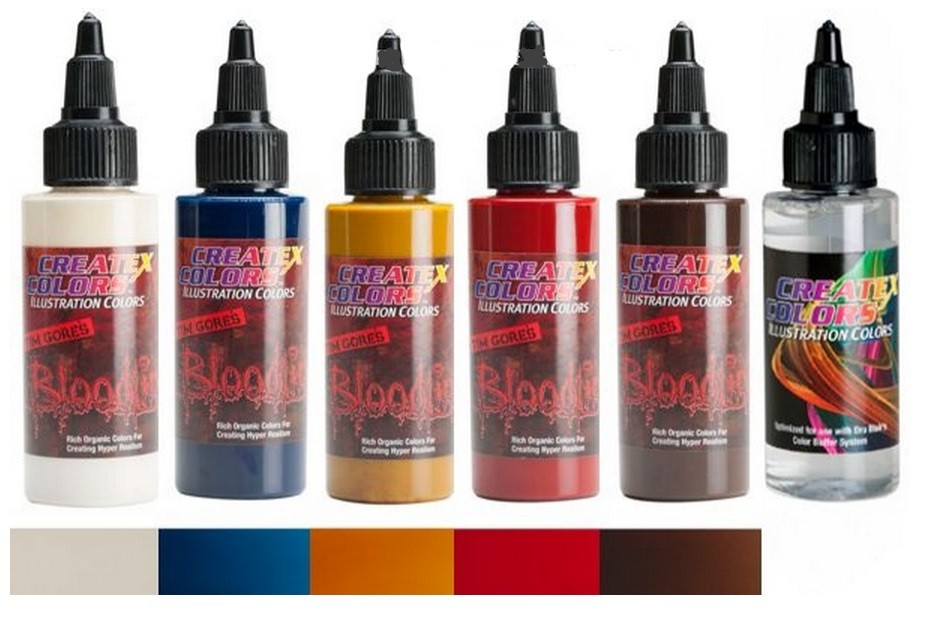 ILLUSTRATION-SET 5 COLORS BLOODLINE 60ML