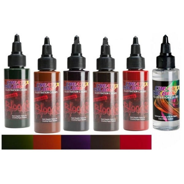 ILLUSTRATION-SET 5 COLORS BLOODLINE 60ML