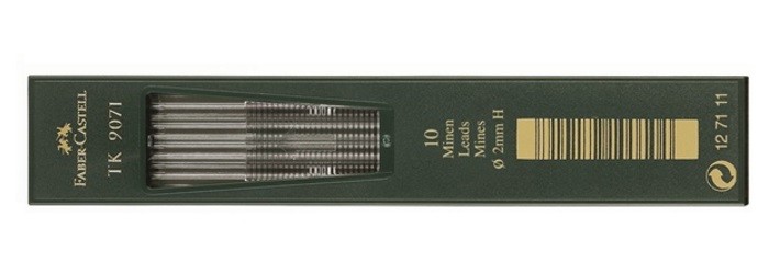 MINES FABER CASTELL  2mm. H