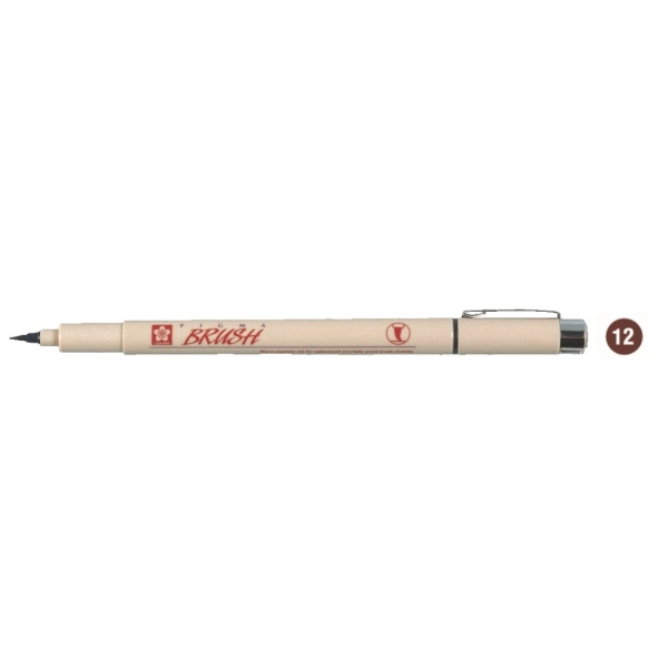 RETOLADOR PIGMA BRUSH - SIENA