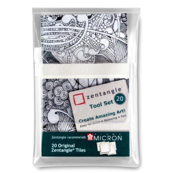 ZENTANGLE PAPERS BLANCS