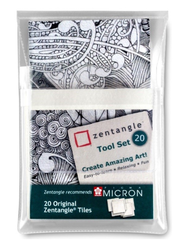 ZENTANGLE PAPERS BLANCS