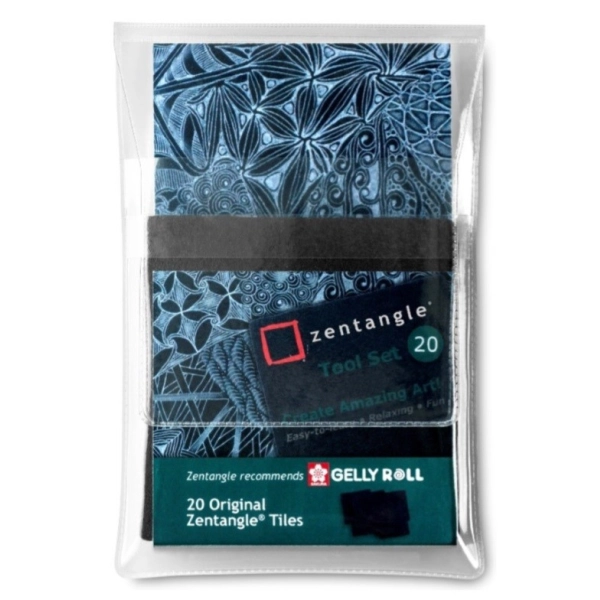 ZENTANGLE PAPERS NEGRES