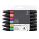 SET 6 BRUSHMARKER TONS MITJOS