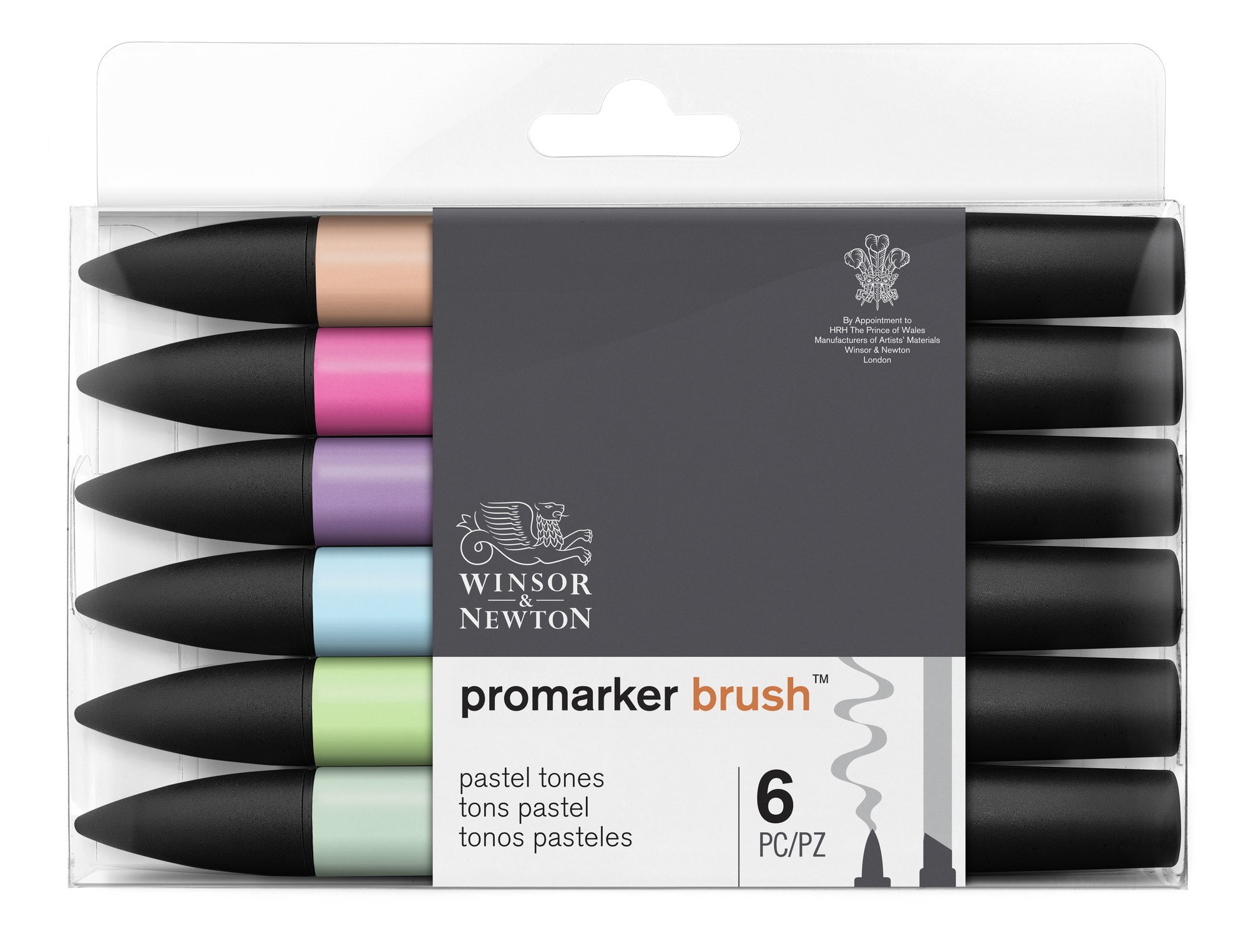 SET 6 BRUSHMARKER TONS PASTELL