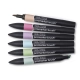 SET 6 BRUSHMARKER TONS PASTELL